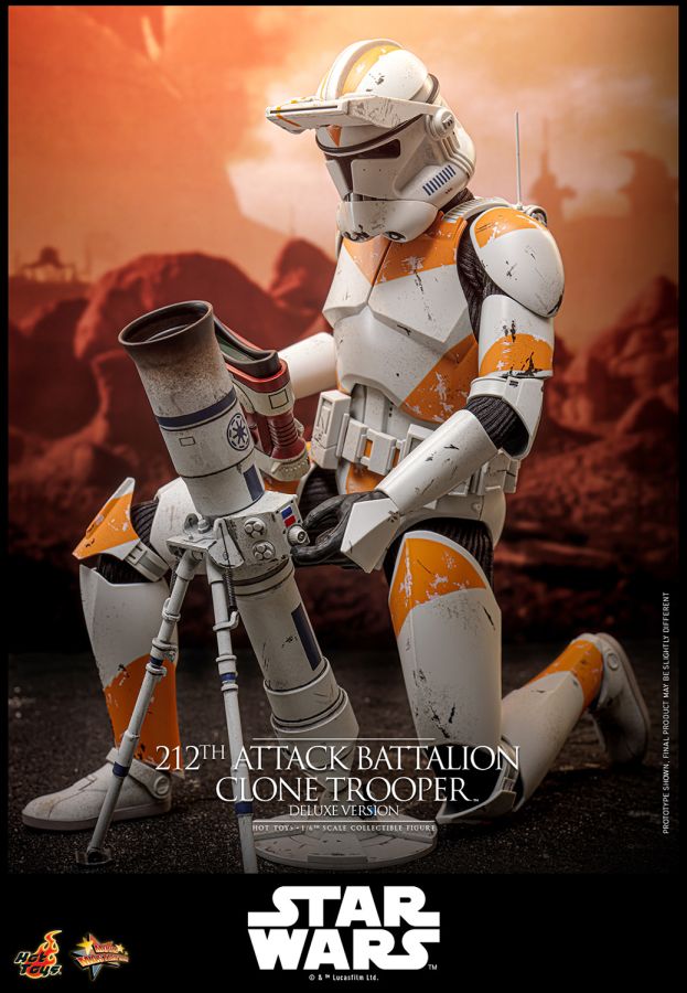 [Pre-Order] Episode III Revenge of the Sith - 212th Attack Battalion Clone Trooper Deluxe Ver. Sixth Scale Figure